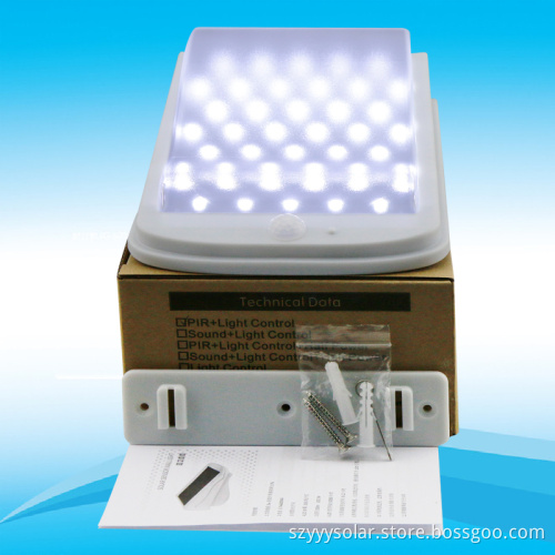 2.5w pure white high quality solar sun sensor